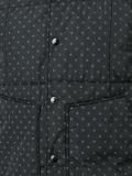 polka dots hooded gilet