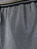 striped waistband track pants