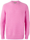 waffle knit jumper