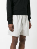 plain track shorts