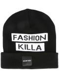 'fashion killa' knit beanie