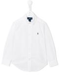 logo embroidered shirt