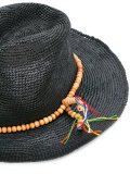 Crochet Tagua bead panama hat 