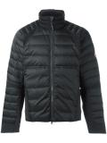 logo patch padded jacket