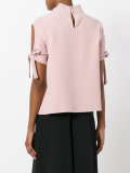 open sleeve T-shirt