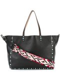 'Rockstud Rolling Noir' shopper tote