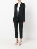 piped trim blazer