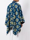 floral print poncho