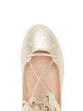 Mini Belgravia lace-up flats