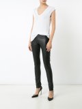 scoop neck T-shirt