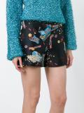 snacks print shorts