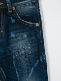 distressed jeans