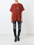 'Come' print T-shirt