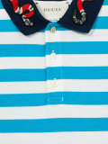 striped polo shirt 