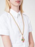gripoix clover necklace