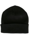 logo patch beanie 