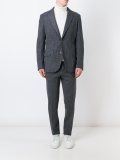 pinstripe blazer