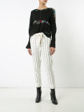 floral long sleeved henley