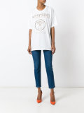 perforated logo T-shirt