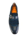 fringe monk strap shoes