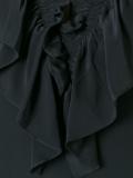 ruffle neck top