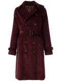 belted mid coat