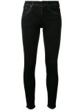 high-rise skinny jeans