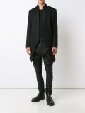 paneled long jacket 