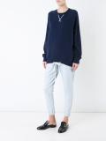 relaxed fit sweatshirt