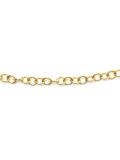 18K gold and emerald necklace