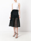 sheer skirt 