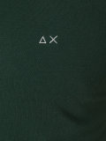 contrast polo shirt
