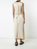 wrapped skirt tank dress