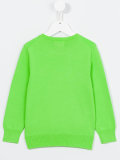 embroidered logo jumper