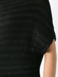 asymmetric knit blouse