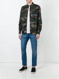camouflage button down shirt
