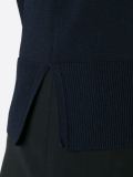 crepe knit jersey sweater 