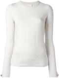 button cuff jumper