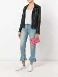 triangles clutch bag