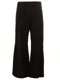 flared cropped trousers