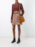 flared mini dress