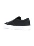 abstract print slip-on sneakers