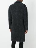 double-breasted mid coat