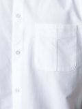 band collar shirt