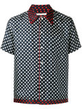 polka dot print shirt