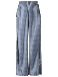 high-waisted trousers