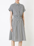 striped shirt dress