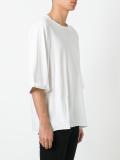 flared sleeves T-shirt