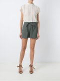 silk blouse