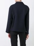 double face crepe short jacket